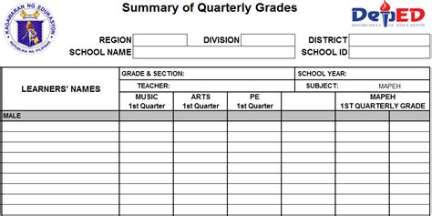 e class record download|DepEd ECR Templates (E.
